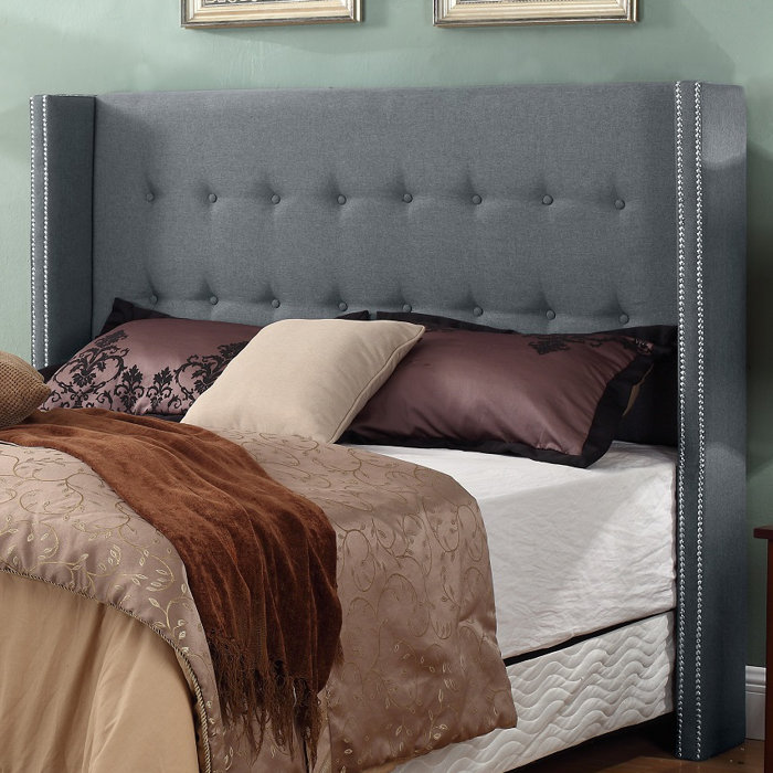 House of Hampton® Neosho Upholstered Headboard & Reviews Wayfair